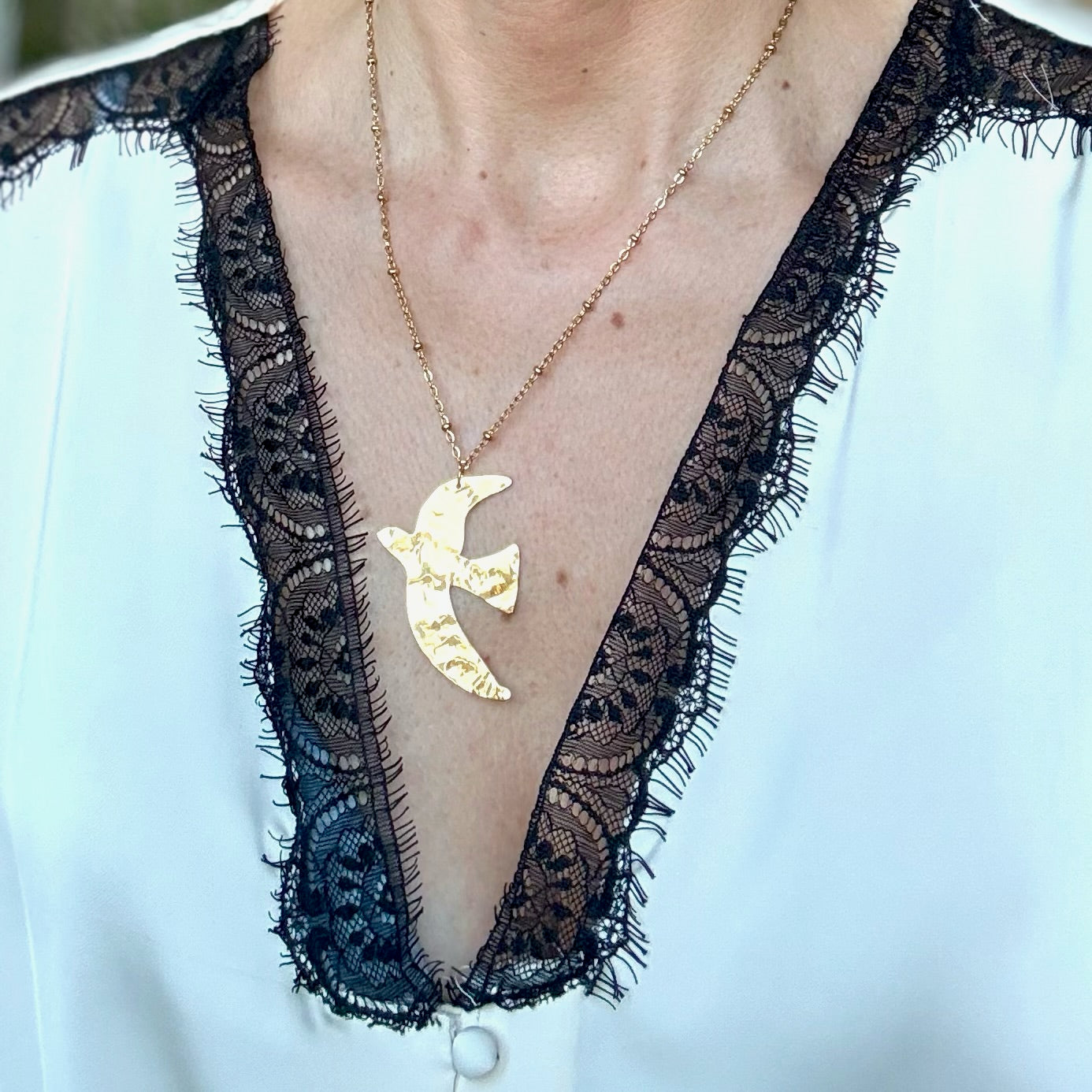 Oiseau de Paradis-Halskette